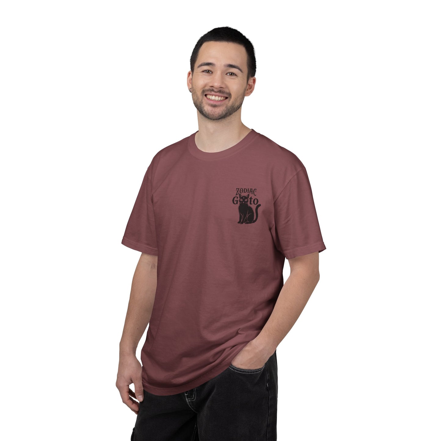 Leo Cat - Unisex Garment-Dyed T-shirt